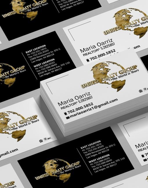 business cards united realty group frankygdesigns