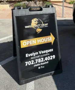 A Frame Signs Las Vegas